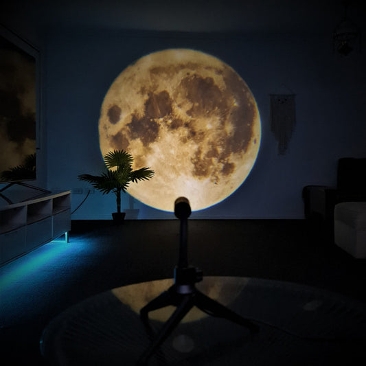 Moon Earth Projector