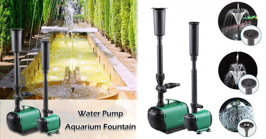 Submersible fountain pump