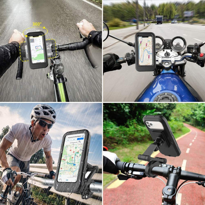 Waterproof bike Phone Holder