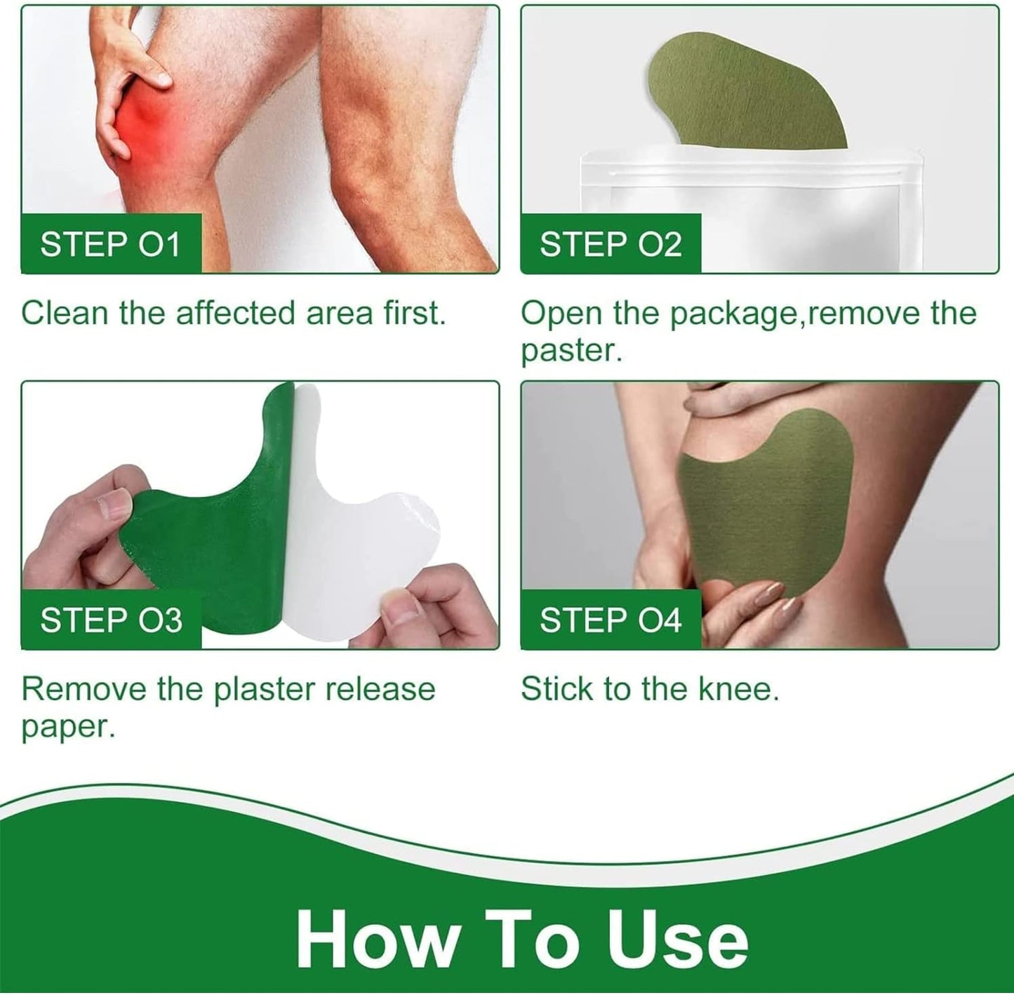 Knee Pain Relief Patches