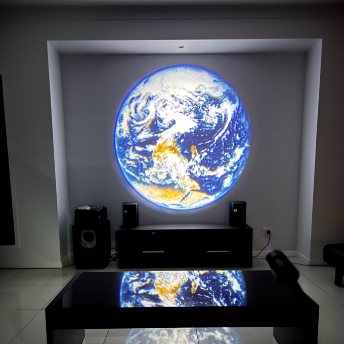 Moon Earth Projector