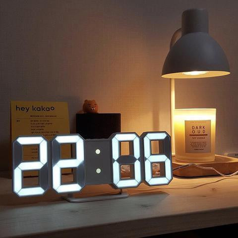 3D LED Desk Clock